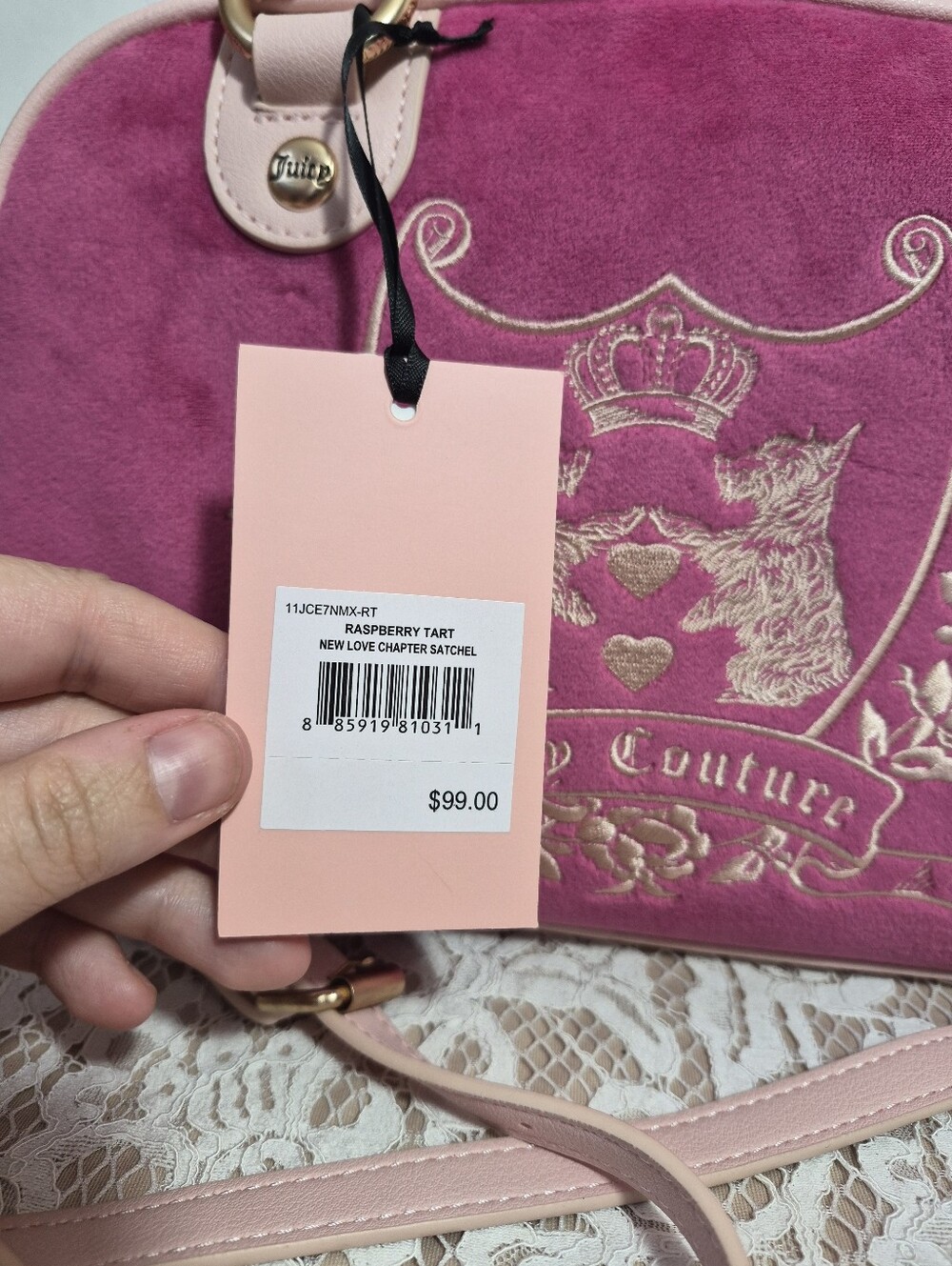 Juicy Couture Satchel - Picture 6 of 13